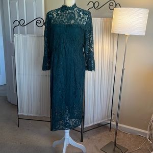 Beautiful Green Lace Dress